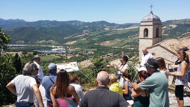 In visita al paesaggio della Gioconda