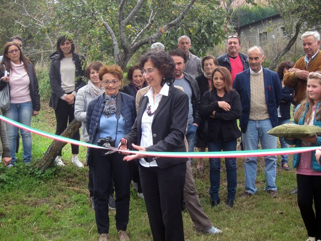 Taglio del nastro a Pugliano Vecchio Montecopiolo Resurrezione